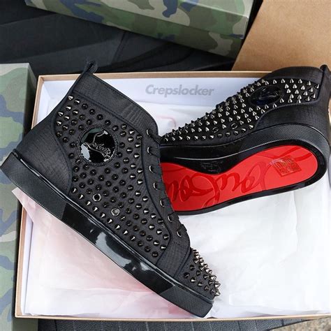 red bottoms christian louboutin men